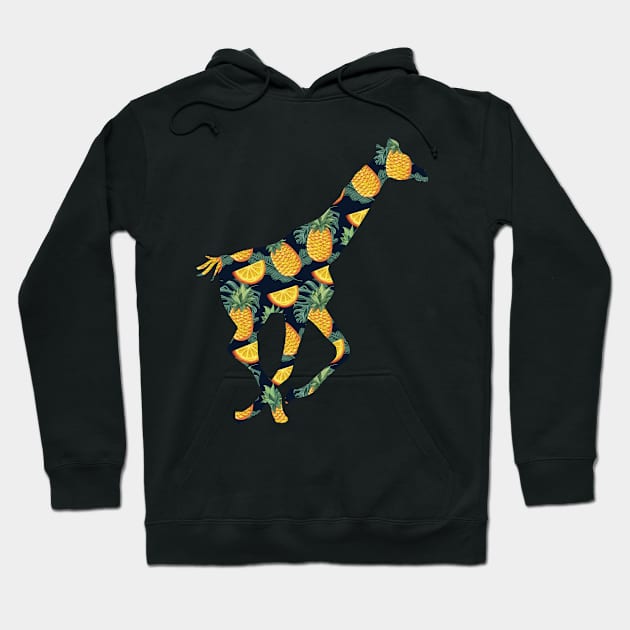 Tropic Giraffe Hoodie by shirtsyoulike